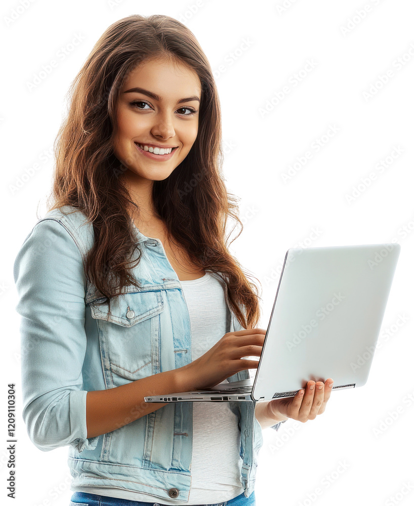 PNG Laptop happy background young. PNG Laptop happy background young.