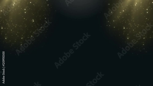 Glitter sparkle animated green screen, 3D Animation, Ultra High Definition, 4k video. White shining dust light. Bokeh light lights effect background. Concept: Christmas, party, celebrate, birthday