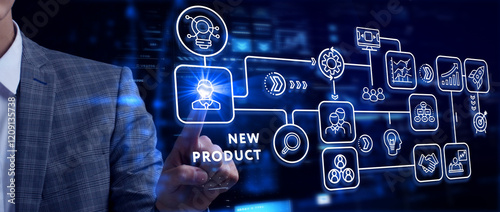 New Product Business Development Concept.