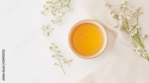 Serene Tea Moment: A minima...