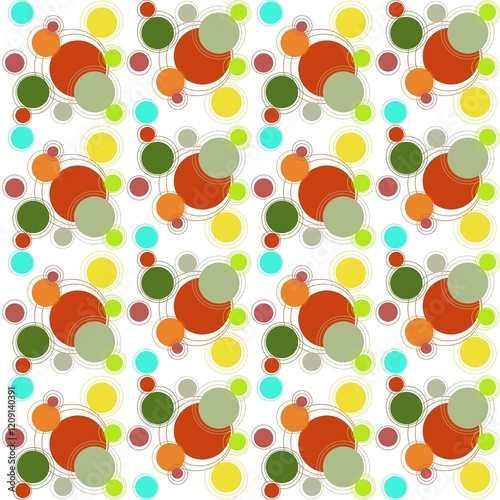 seamless pattern with apples