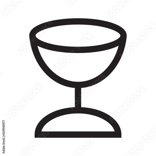 Beer glass icon, representing drinking, beverages, or beer-related themes.