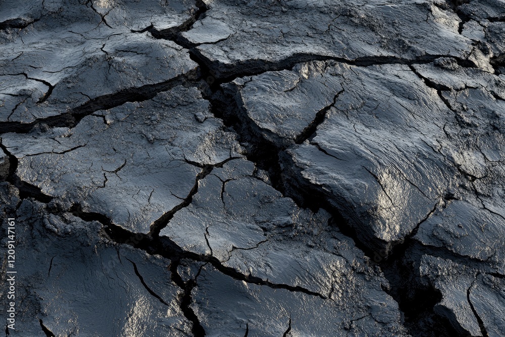 Lava crack texture with breaks on a black volcanic surface. Great for dramatic and natural volcanic imagery. Lava crack texture with breaks on a black volcanic surface. Great for dramatic and natural volcanic imagery.