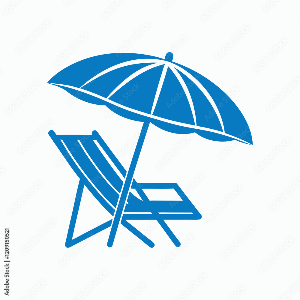 beach umbrella and chair beach umbrella and chair