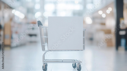 Shopping Cart Mockup: A cle...