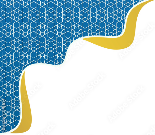 Blue Gold Islmaic Corner photo