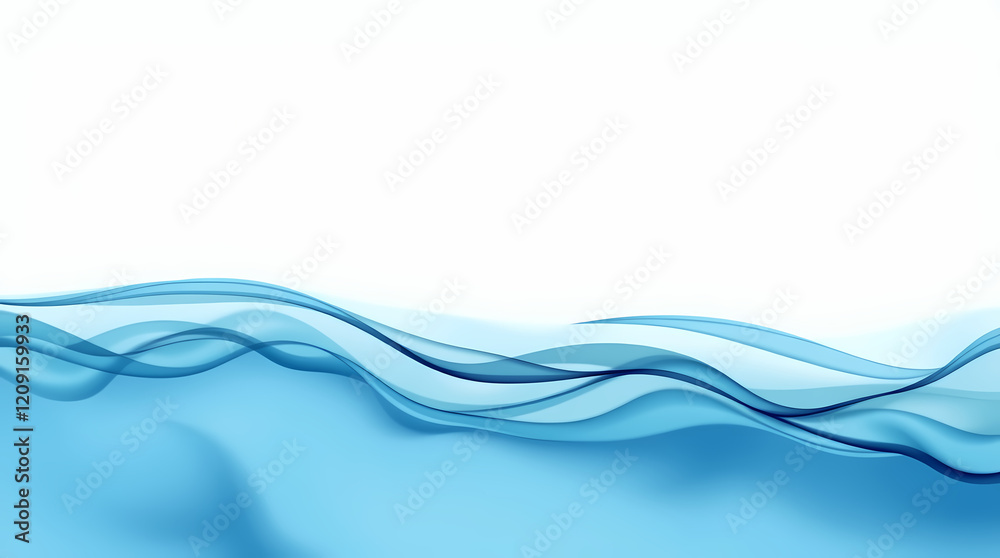 Smooth Gradient and Flowing Water-Inspired Wall Artwork Smooth Gradient and Flowing Water-Inspired Wall Artwork