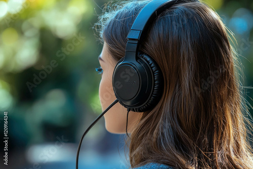 Customer Service With Headset