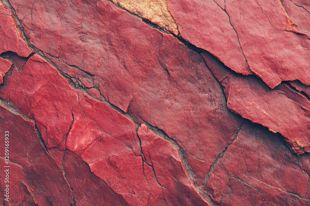 Red lava texture background, close-up of red rock surface with rough patterns, top view. Red lava texture background, close-up of red rock surface with rough patterns, top view.