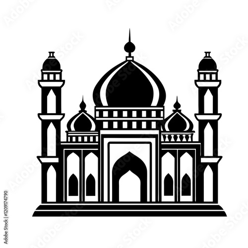 Islamic Mosque Field Icon