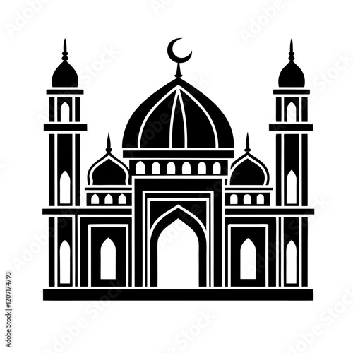 Islamic Mosque Field Icon