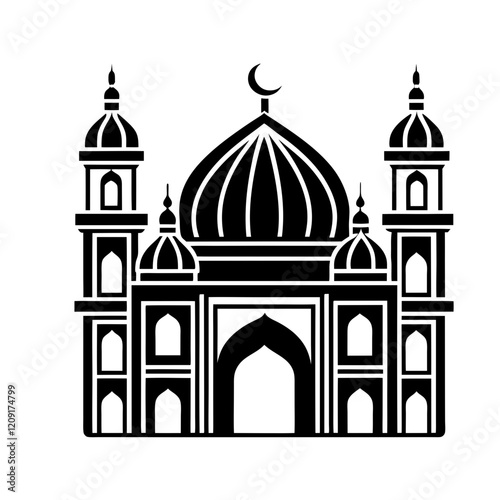 Islamic Mosque Field Icon