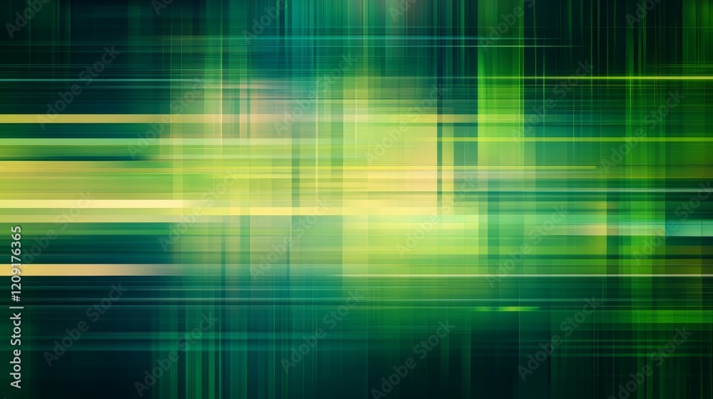Abstract green and blue lines create a dynamic, modern digital background. Abstract green and blue lines create a dynamic, modern digital background.
