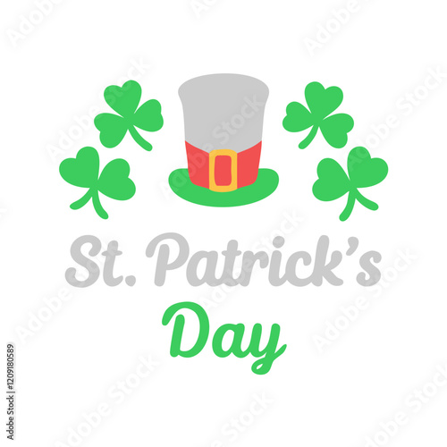 Creative Sat, Patrick’s Day Vector Graphic,"
