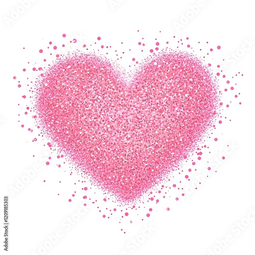 Heart for love valentine's day concept,
