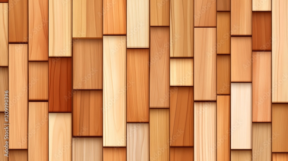 A textured wooden panel featuring various shades and sizes of wood pieces. A textured wooden panel featuring various shades and sizes of wood pieces.