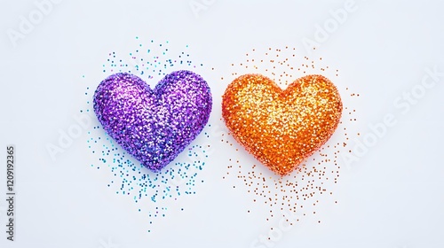 Heart for love valentine's day concept,