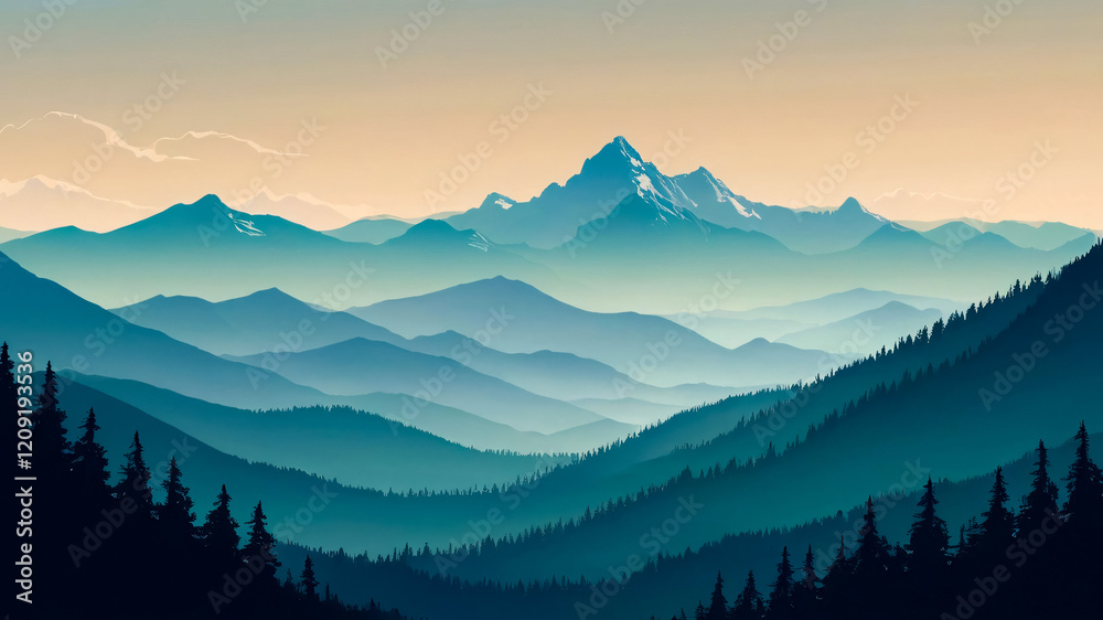Obraz premium landscape 