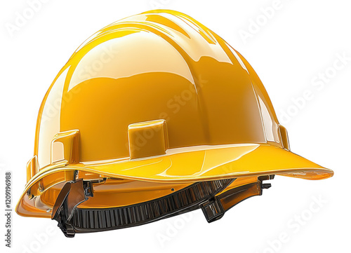 Yellow Hard Hat Safety Equipment.
