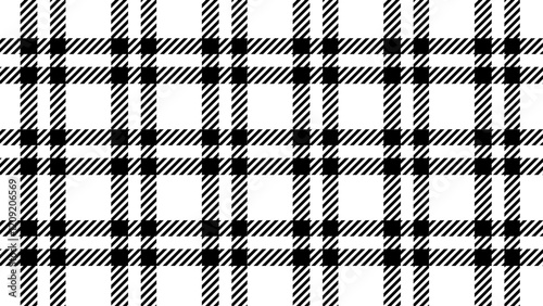 Seamless repeating plaid pattern vector flannel swatch