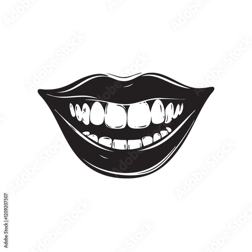 smiling mouth 
