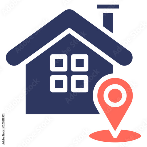 Location glyph color icon