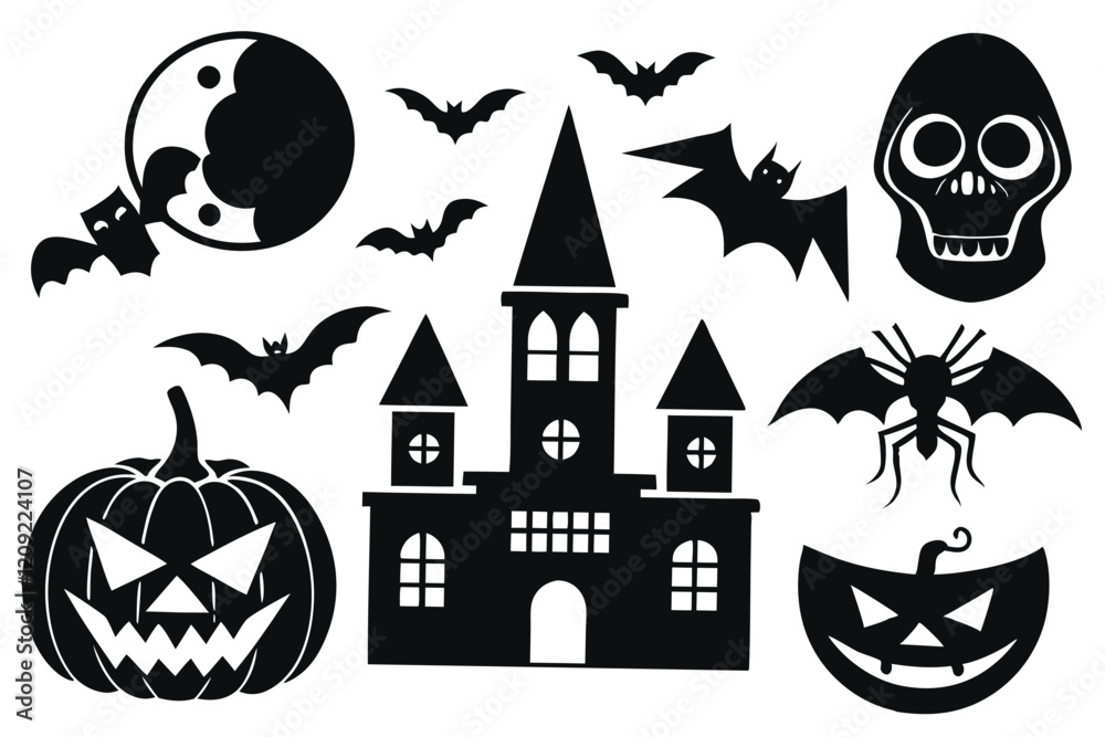 Halloween Silhouette Collection Halloween Silhouette Collection