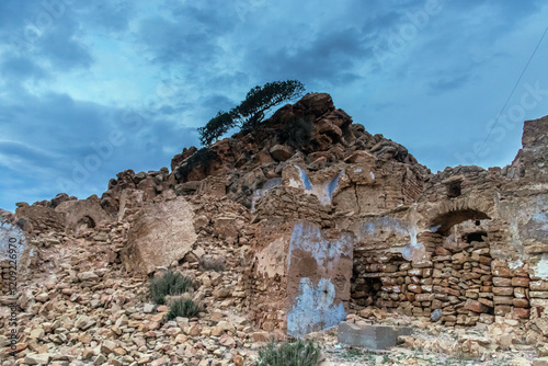 Ancient Village Zriba Olia, of Berber Origin in Zaghouan, Tunisia