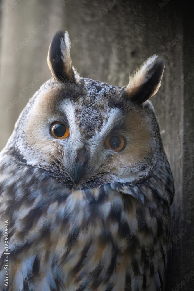 Fototapeta premium long-eared owl (Asio otus)