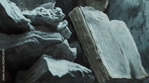 Ancient Book Among Stones: A Glimpse into History