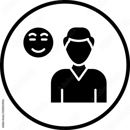 Amused Icon Style
