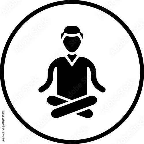 Meditation Icon Style
