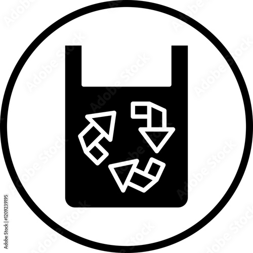 Recyclable Materials Icon Style