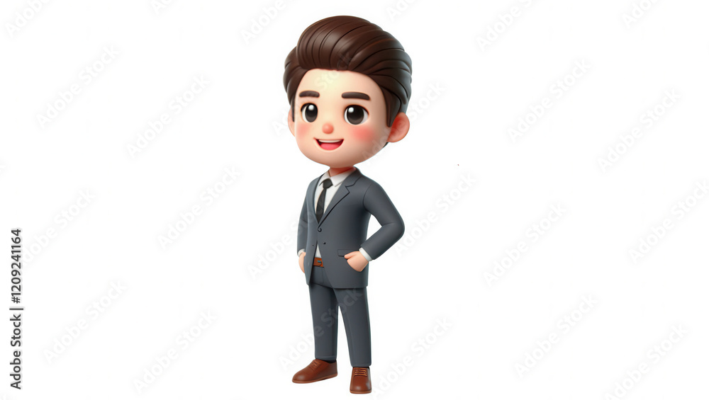 Professional environment creative business character illustration in office Professional environment creative business character illustration in office