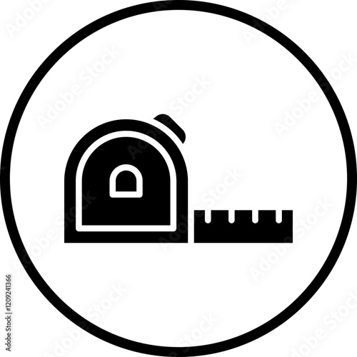 Measuring Tape Icon Style