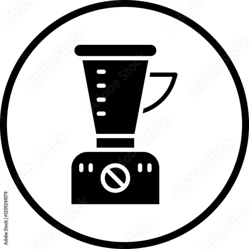 Food Processor Icon Style