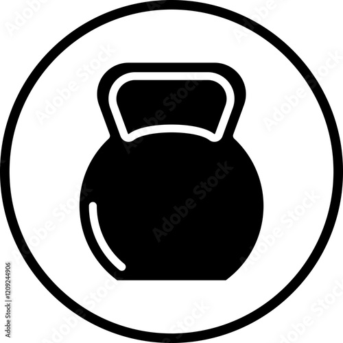Kettlebell Icon Style