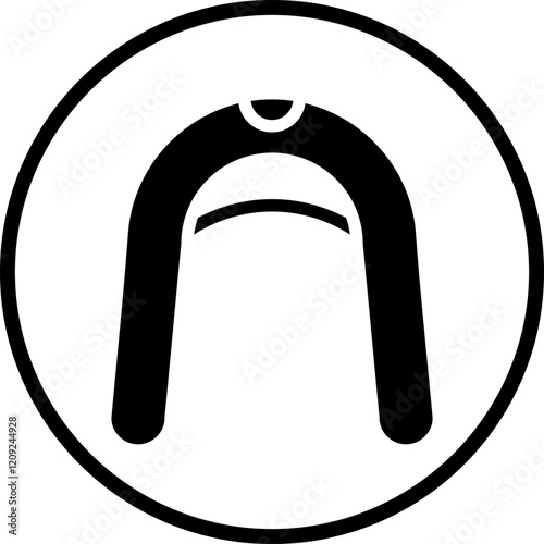Mouthguard Icon Style