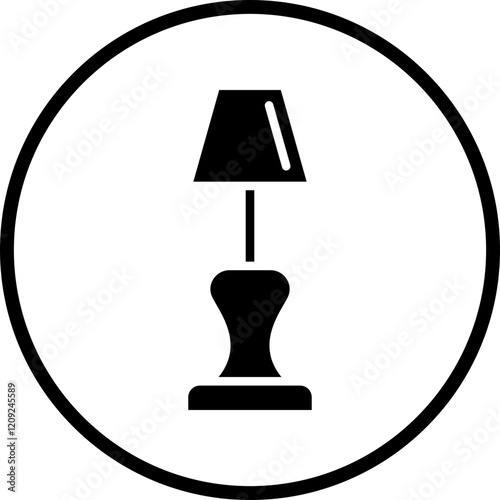 Desk Lamp Icon Style
