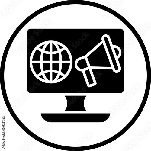 Internet Marketing Icon Style