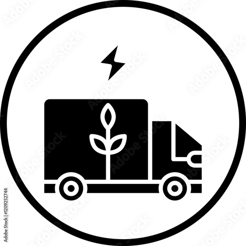 Eco Transport Icon Style
