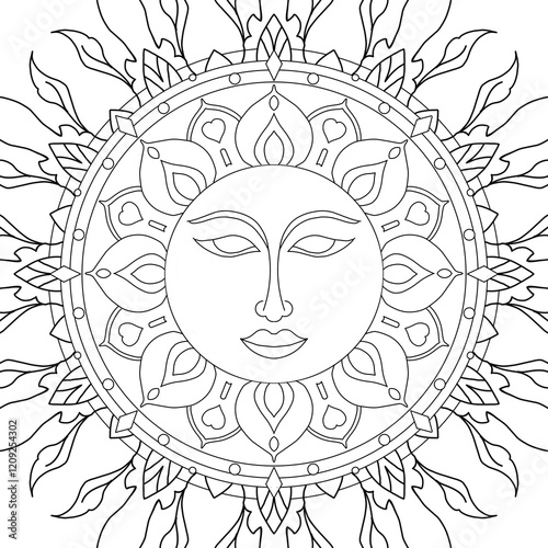 Mandala pattern