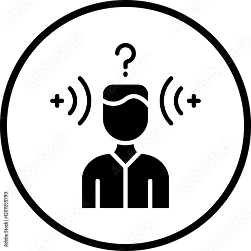 Auditory Hallucination Icon Style