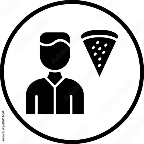 Binge Eating Icon Style