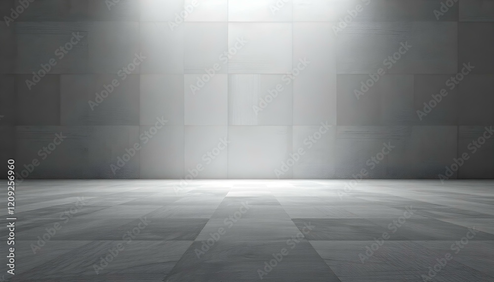 Fototapeta premium Ethereal Gray Limestone: Modern Concrete Texture Background grey flat wall floor light
