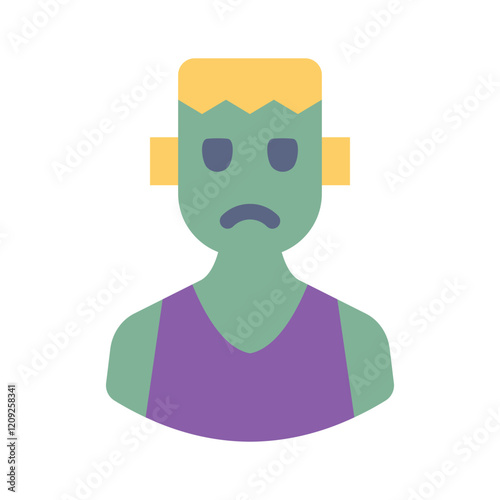 frankenstein flat style