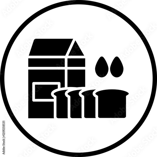 Dairy Products Icon Style