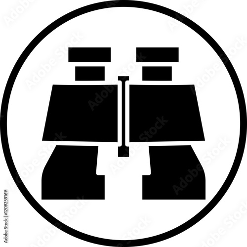 Binoculars Icon Style