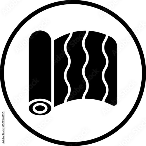 Decorative Textile Icon Style