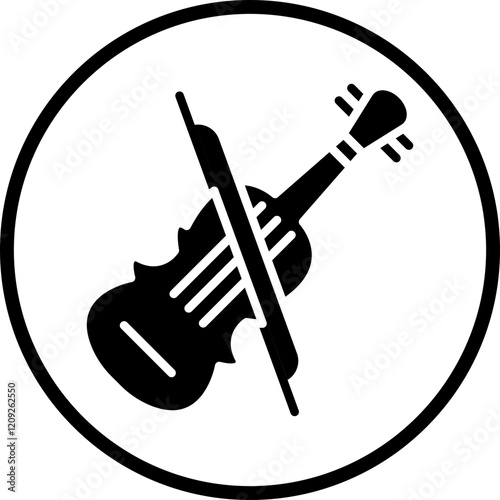 Violin Icon Style